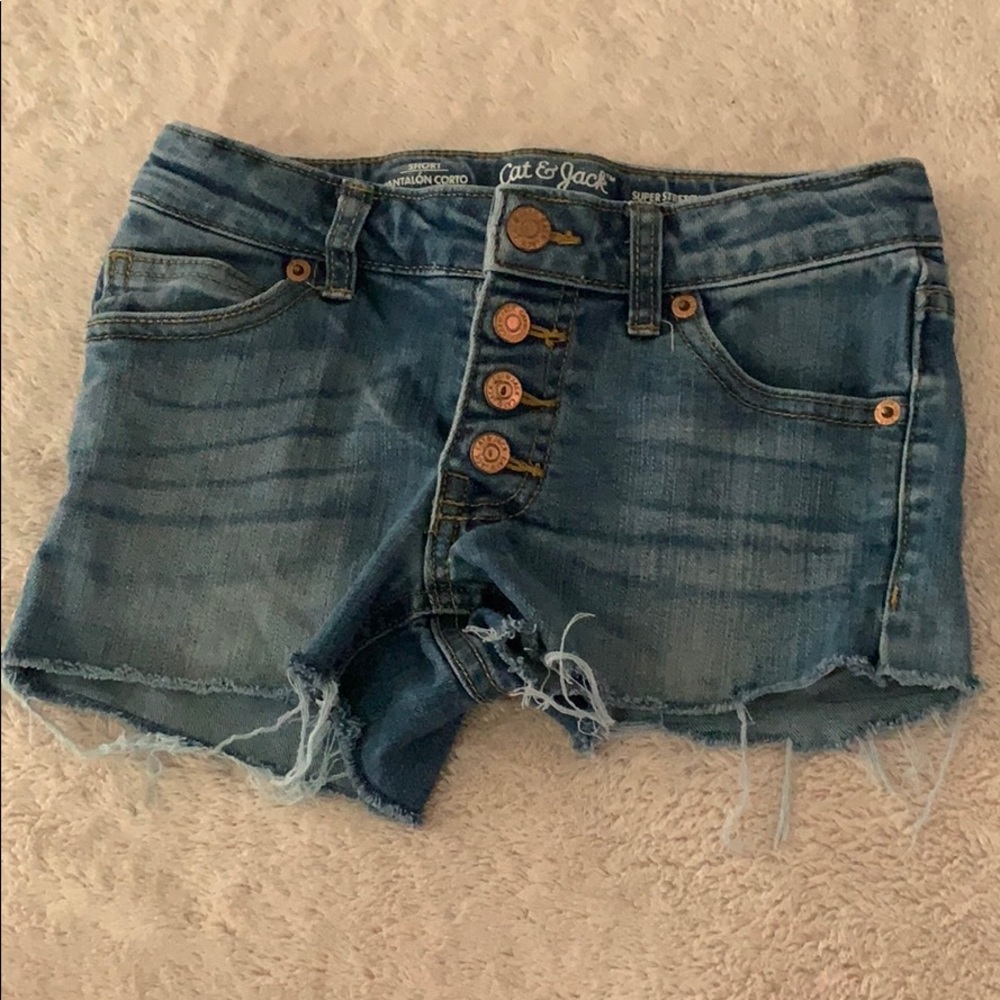 Preloved denim short